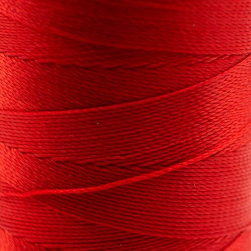 Micro Macrame Cord 6ply 0.2mm 9 metres   Red for jewellery making