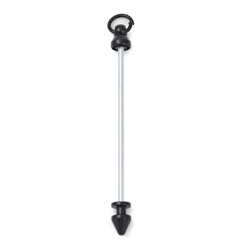 Beadable Keychain Bar 80mm   Black 1pc for jewellery making