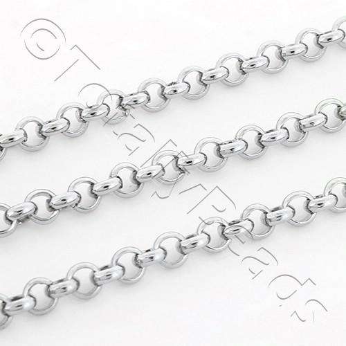 Stainless Steel Chain Rolo / Belcher 2mm
