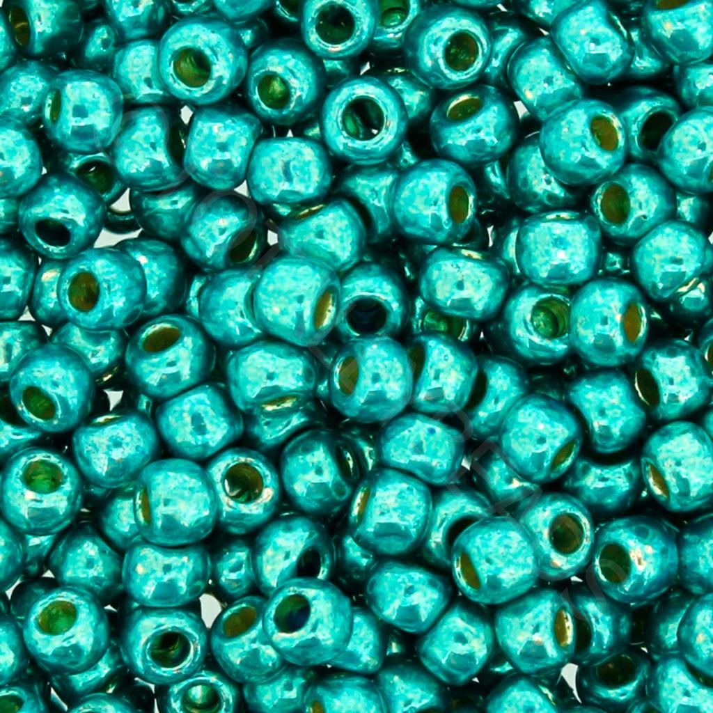 Toho Size 6 Seed Beads 10g - PF Galv Teal