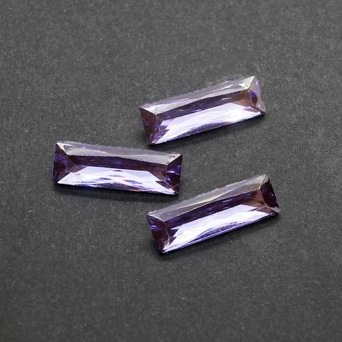 21mm resin Rivoli stone tanzanite — faceted round crystal-style cabochon ideal for jewelry making, settings, and crafts
