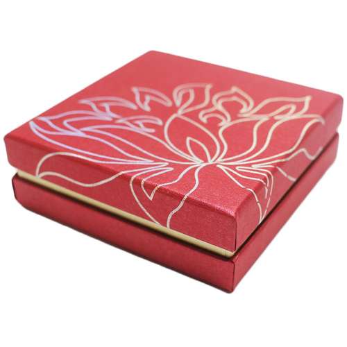 Jewellery Gift Box Square - Red Hologram