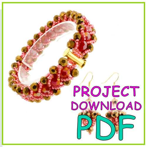 Crystal Flat Spiral Bracelet - Download Instructions