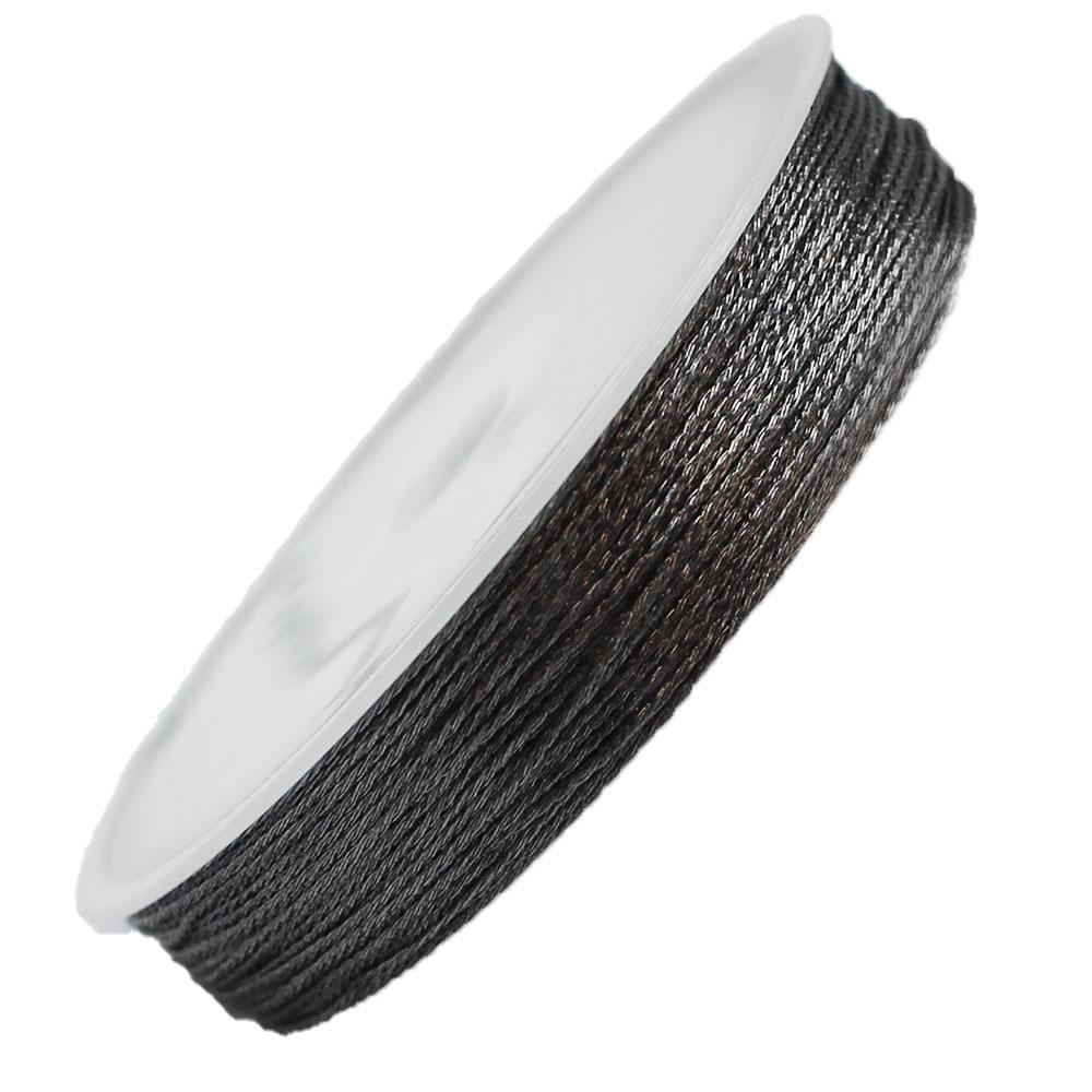 Metallic Thread Dark Silver - 0.7mm - 30m Spool