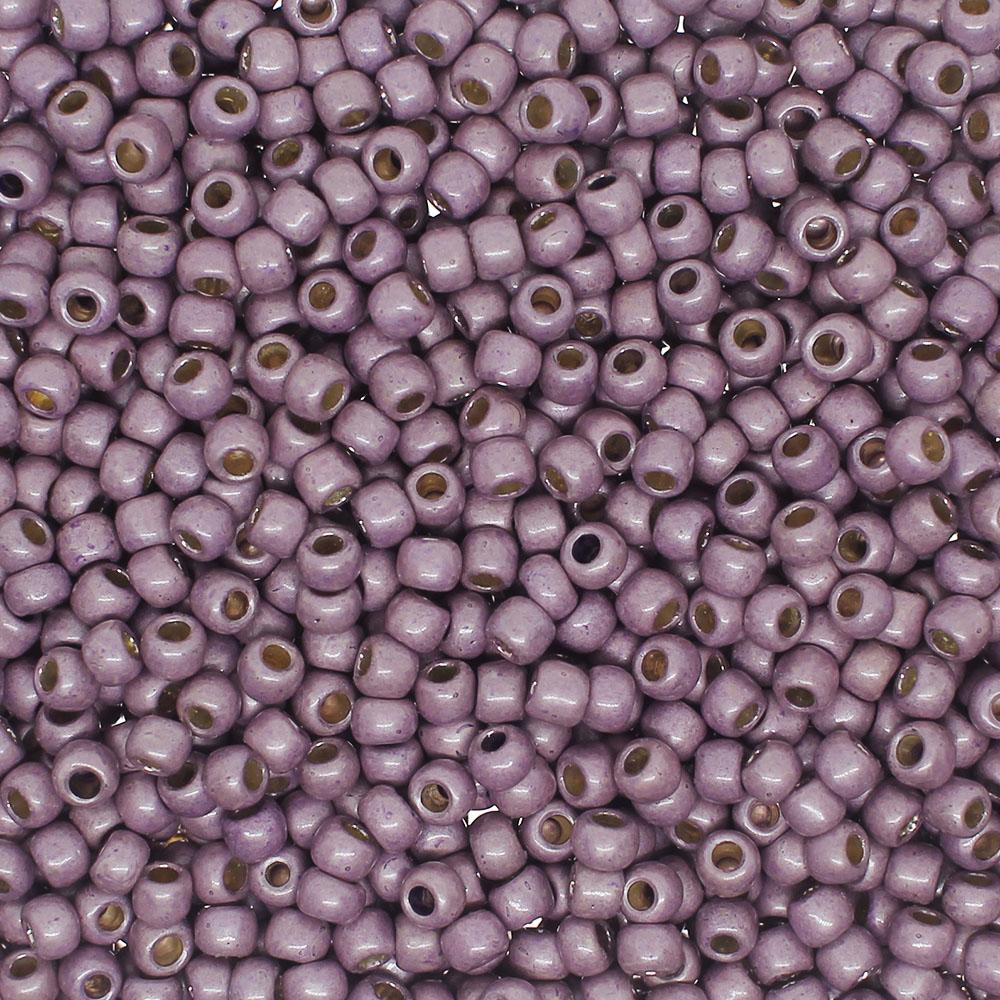 Toho Size 6 Seed Beads 10g -  PF Matt Gal. Lilac