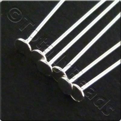Sterling Silver - Headpin 25mm 18pcs