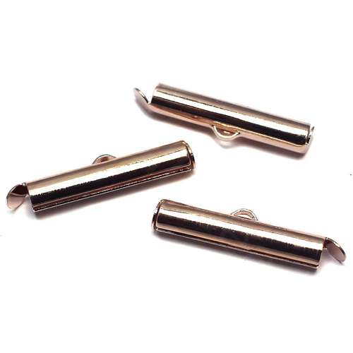 Slide Connector 23mm Rose Gold 10pcs