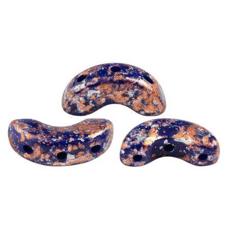 Arcos Puca Beads 10g - Opq Dk Sapphire Tweedy