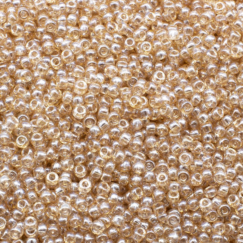 FGB Seed Beads Size 12 Trans Blush - 50g