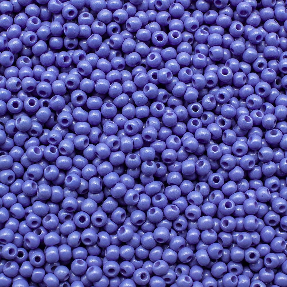 FGB Seed Beads Size 12 Opaque Cobalt Blue - 50g