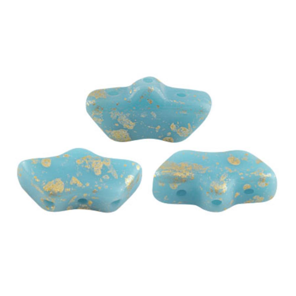Delos Puca Beads 10g - Opaque Aqua Splash