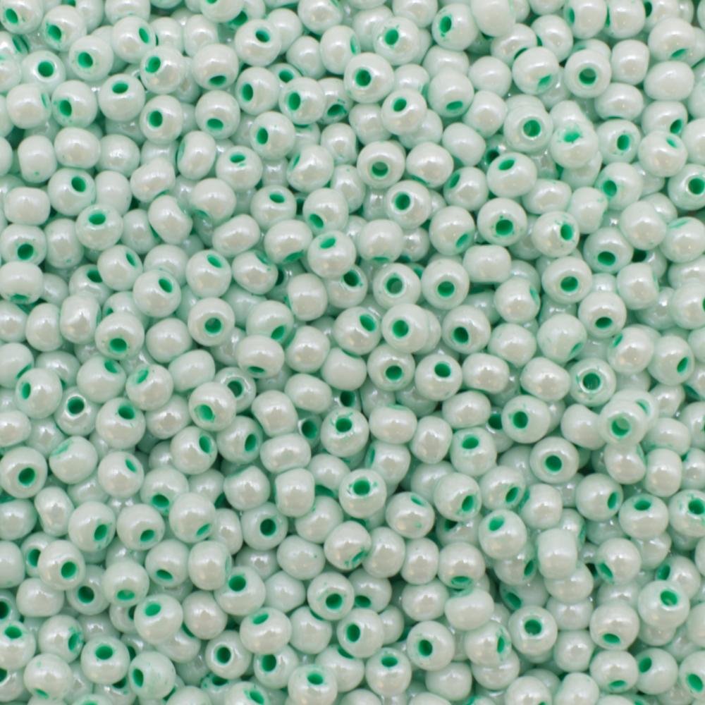 FGB Seed Bead Size 8 - Shell Colours Mint 50g