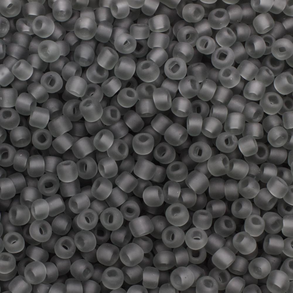 FGB Seed Bead Size 8 - Frosted Grey 50g