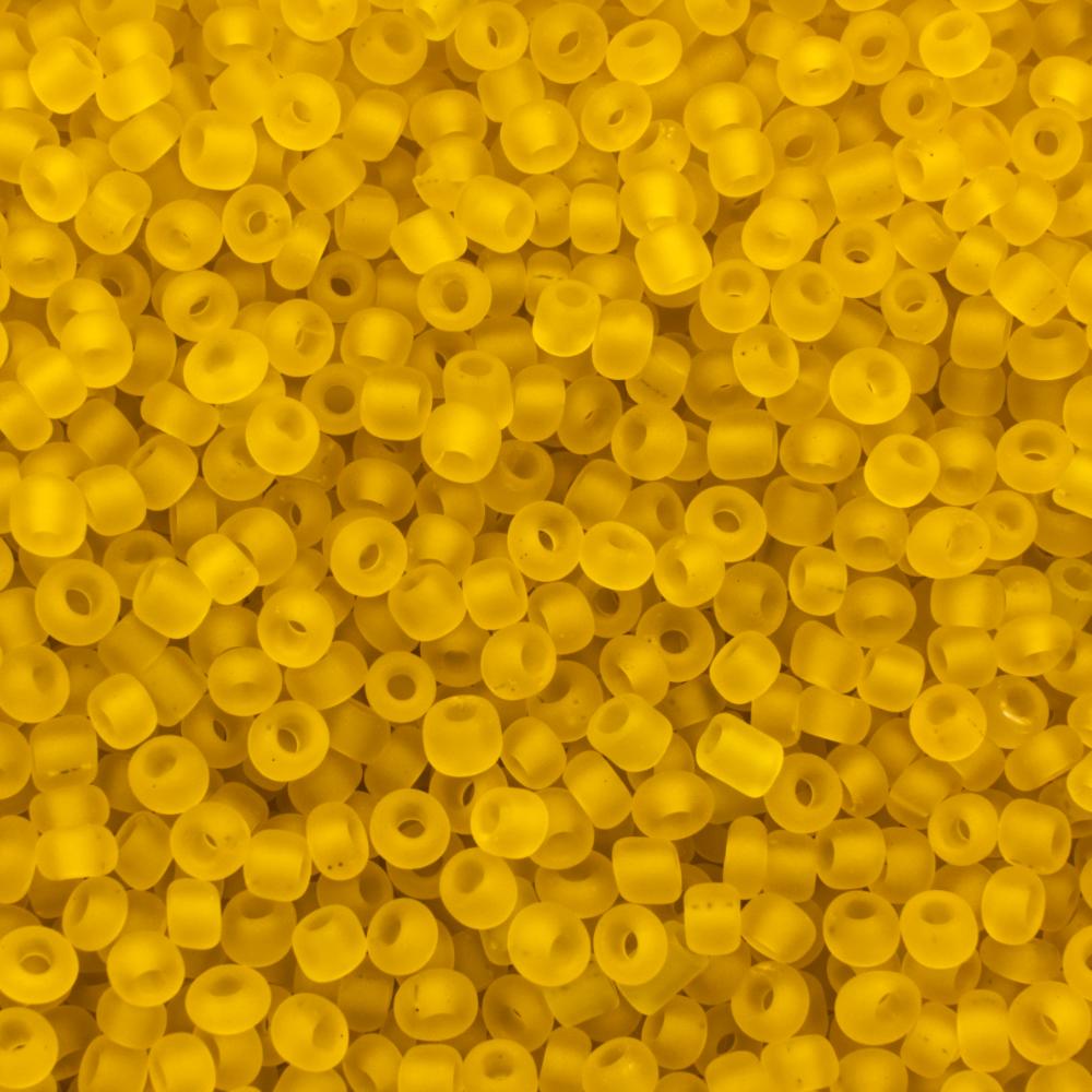 FGB Seed Bead Size 8 - Frosted Pineapple 50g