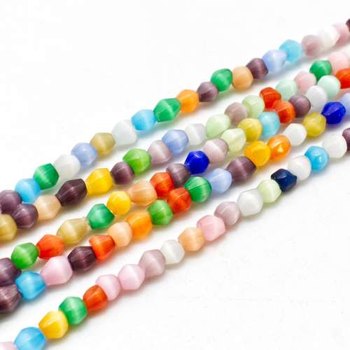 Cats Eye Bicone 4mm