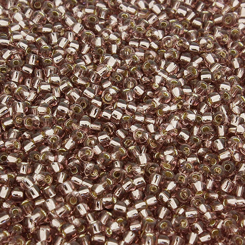 Toho Size 11 Seed Beads 10g - Silver Lined Lt Amethyst