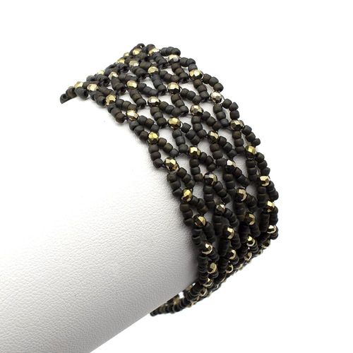 Diane Bracelet earth bracelet making kit — DIY set with beads and instructions for creating handmade jewelry