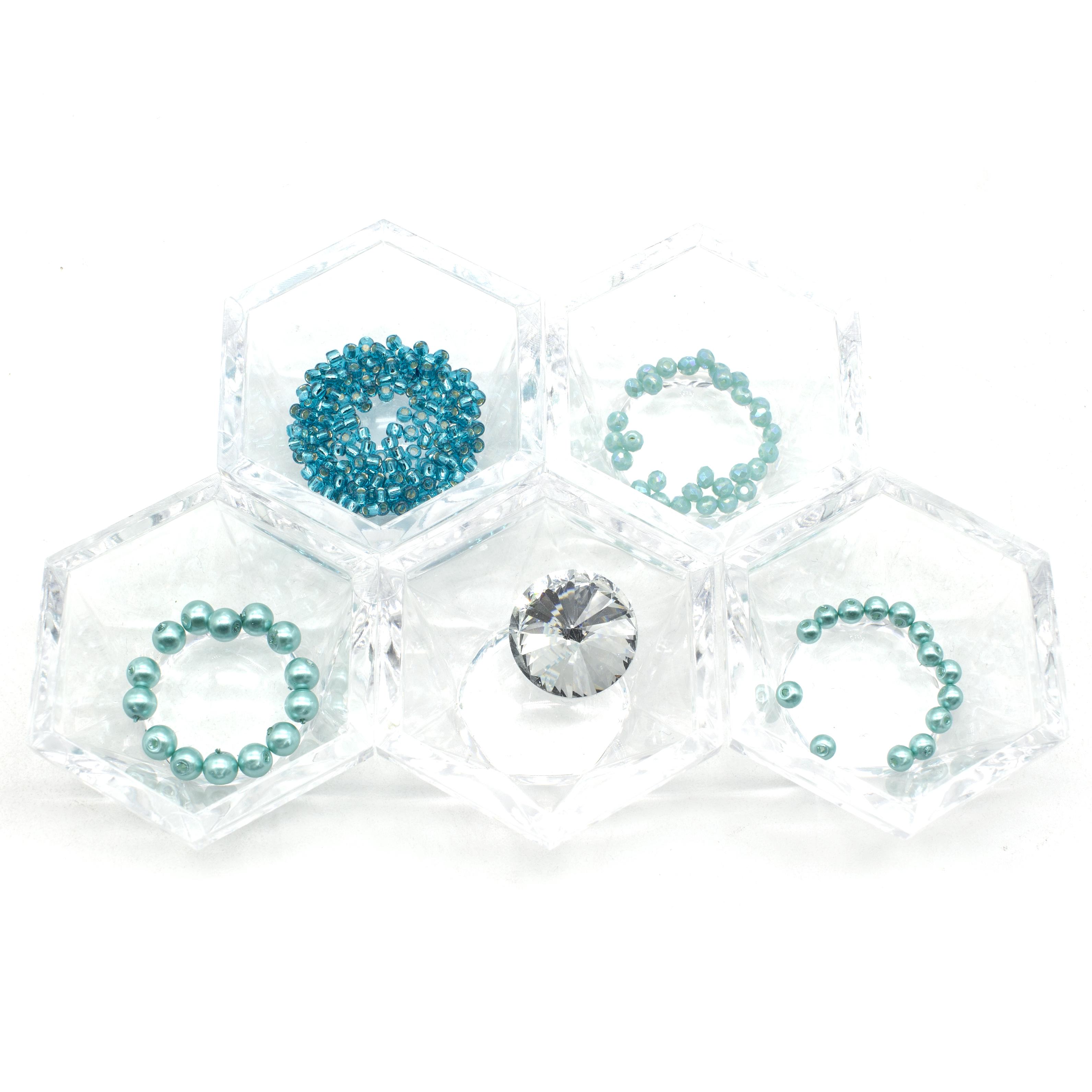 Bling Rings Pack - Turquoise