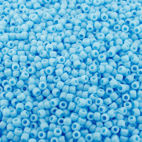 Toho Size 11 Seed Beads 10g - Opq Blue Turquoise