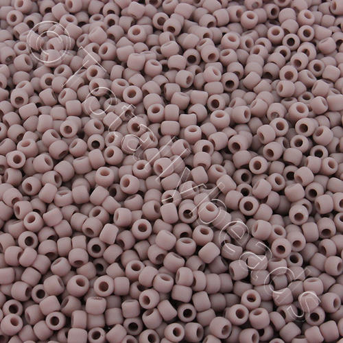Toho Size 11 Seed Beads 10g - Opq Frosted Lavender