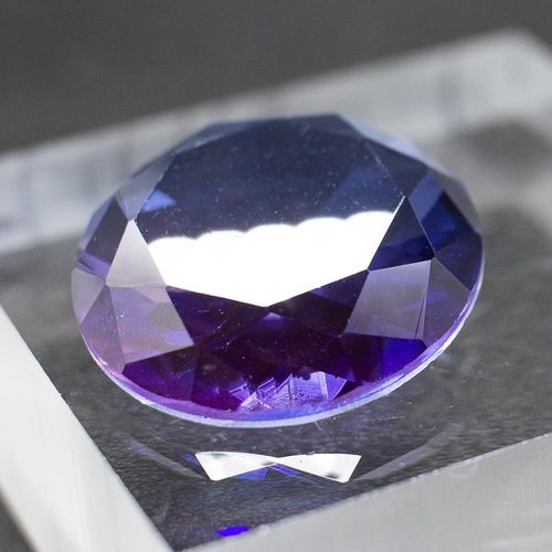 Crystal Round Cabochons 25mm   Pink Dark Blue for jewellery making