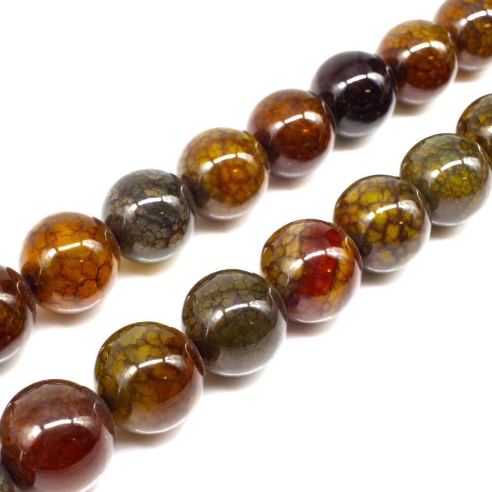 14mm resin druzy bead round 14mm 5 beads — sparkling cabochon-style stone ideal for jewelry making, pendants, and craft designs