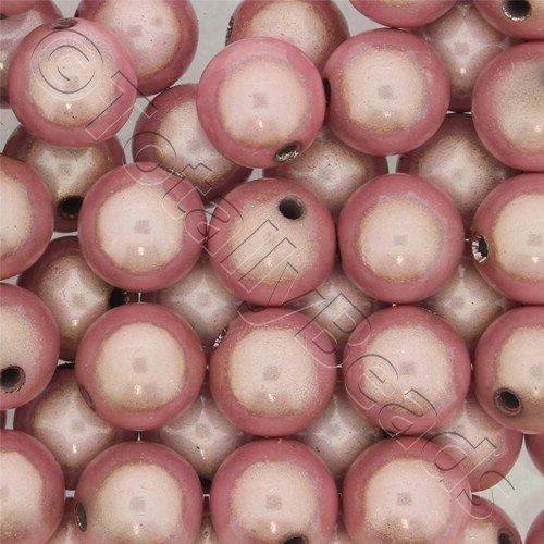 Miracle Beads - 12mm Round Light Pink 25pcs