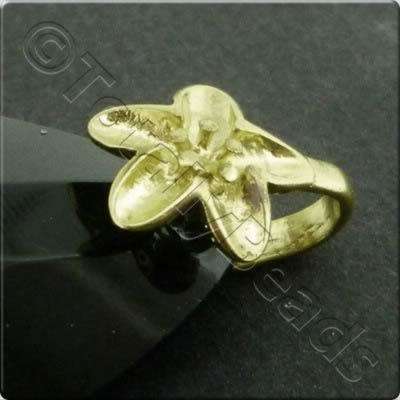 Golden Flower Bail - 12mm