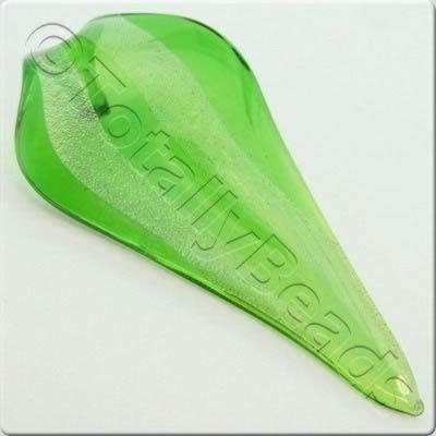 Lampwork Pendant - Drop 85mm - LPG18