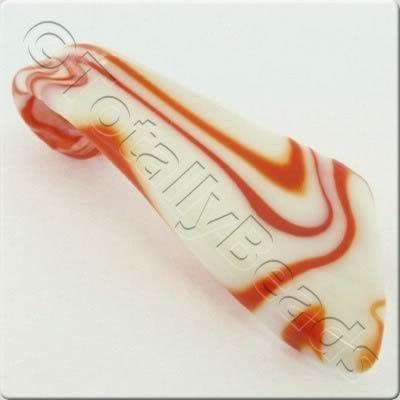 Lampwork Pendant - Drop 50mm - LPR56