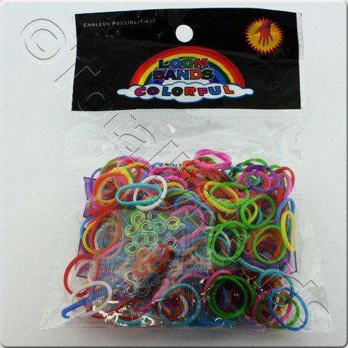 Loom Bands 300pcs - Mixed Colours