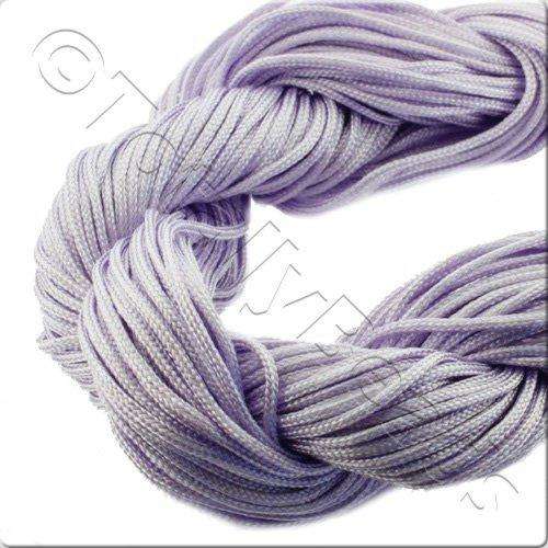 Rattail Cord 1mm Lilac - 10m