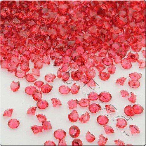 Resin Crystals Large 4mm - Red