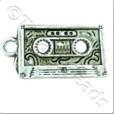 Tibetan Silver Charm - Cassette 4pcs