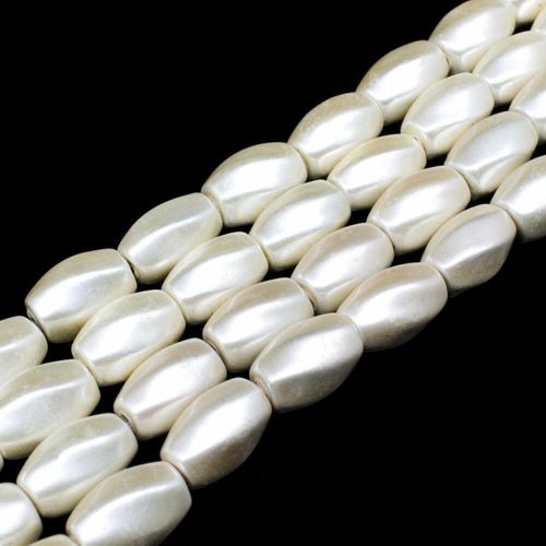 8x12mm hematite beads — for jewelry making, crafting, and beadwork projects