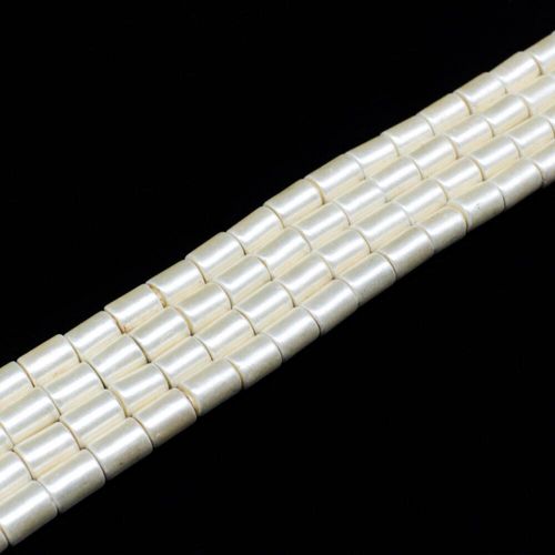 4x6mm hematite beads — for jewelry making, crafting, and beadwork projects