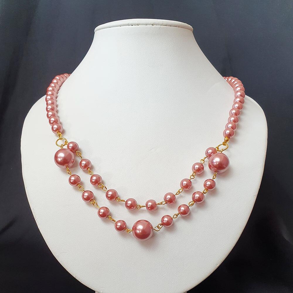 Kit De Bijoux Annie's Creative Woman, Collier Et Boucles D'oreilles, Rose Doré, CWC120
