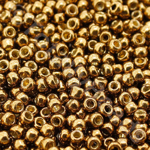 Toho Size 8 Seed Beads 10g -  Perma Galvanized Medal Bronze