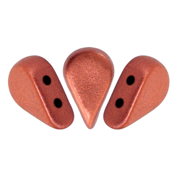 Amos Puca Beads 10g - Bronze Red Mat