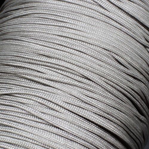 Rattail Cord 1.5mm 5 metres   Silver Grey for jewellery making