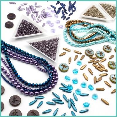 Creation Station Pack JULY SKY for jewellery making