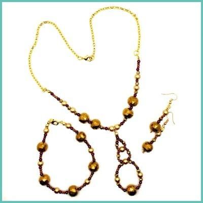 Tigertail Pendant and Necklace