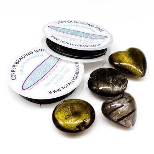 BC 2023 WK 37: Silver Foil Jewellery   Black for jewellery making
