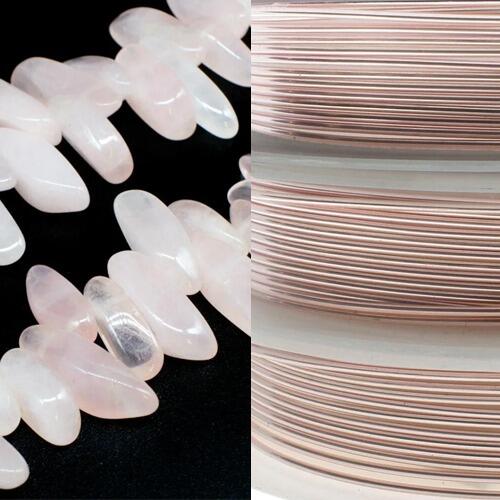 BC24 WK12   Rose Quartz 4mm for jewellery making