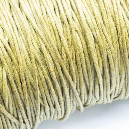 Wax Cotton Cord 1.5mm 4 metres   Pecan for jewellery making