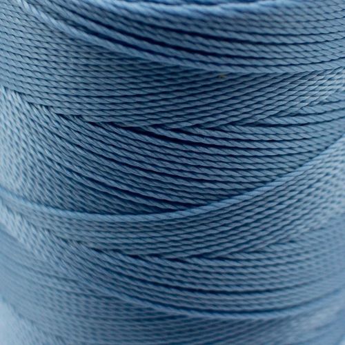 Micro Macrame Cord 12ply 0.4mm 5 metres   Baby Blue for jewellery making