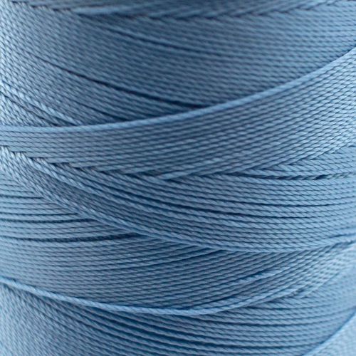 Micro Macrame Cord 6ply 0.2mm 9 metres   Baby Blue for jewellery making