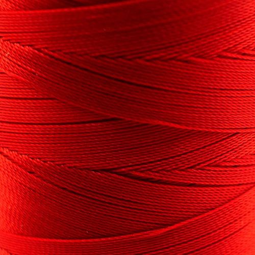 Micro Macrame Cord 3ply 0.1mm 15 metres   Red for jewellery making