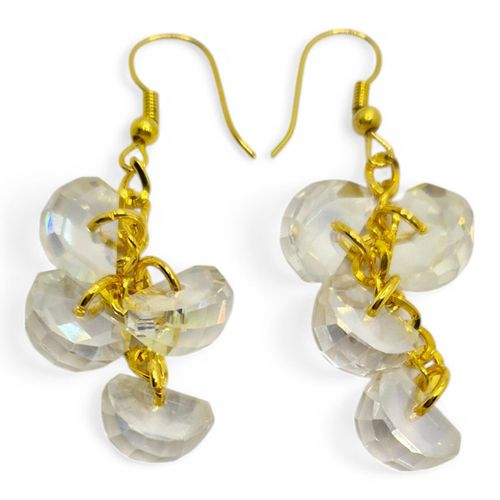 Lupita Crystal Earrings lemon earring making kit — DIY set with beads and instructions for creating handmade jewelry