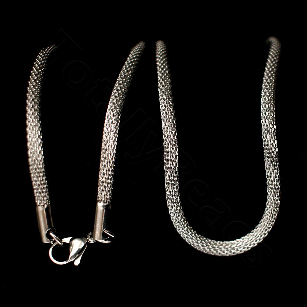Stainless Steel Necklace Mesh 3mm - 60cm 24 Inch